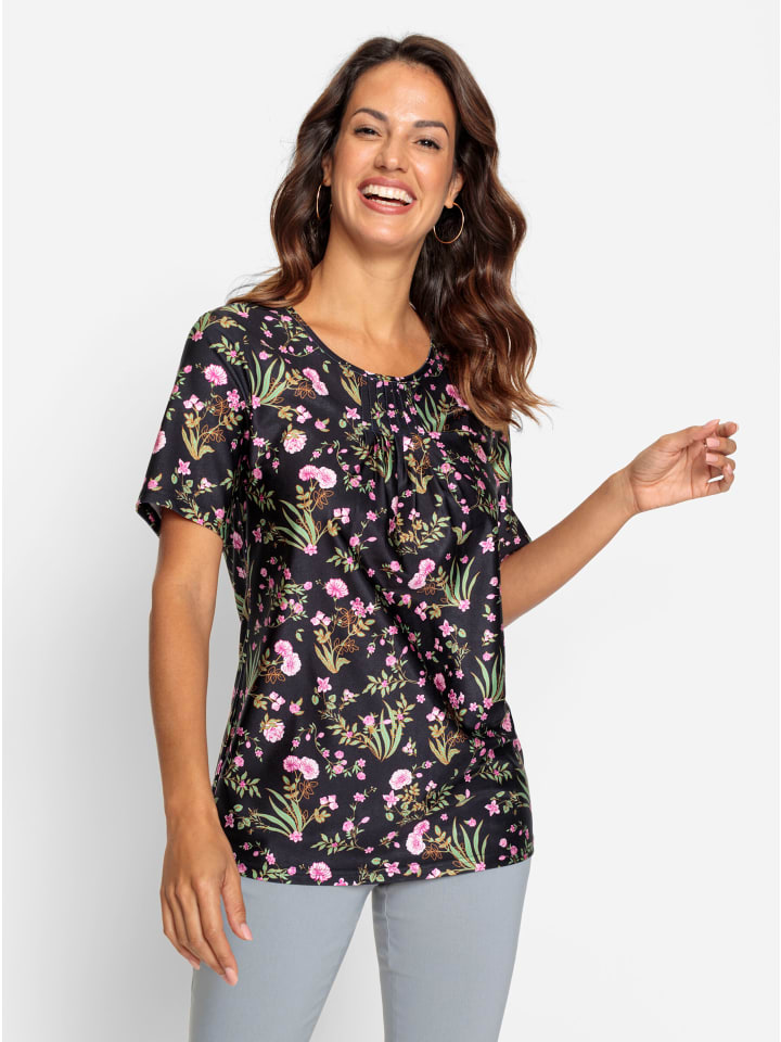 Рубашка-туника с черно-розовым принтом WITT WEIDEN
Рубашка-туника с черно-розовым принтом WITT WEIDEN