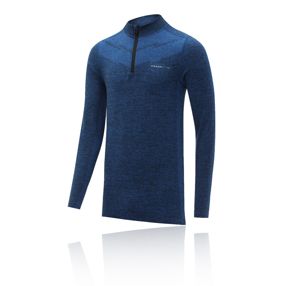 Спортивный топ Higher State Seamfree Half Zip Running, синий
Спортивный топ Higher State Seamfree Half Zip Running, синий