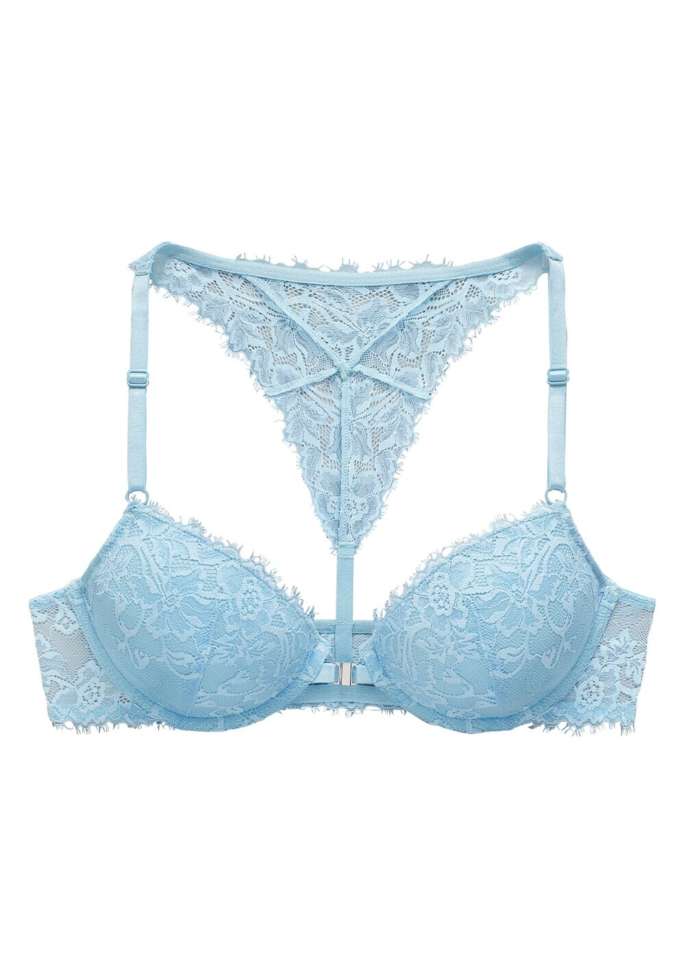 Бюстгальтер с эффектом пуш-ап Lascana, синий
Бюстгальтер с эффектом пуш-ап Lascana, синий