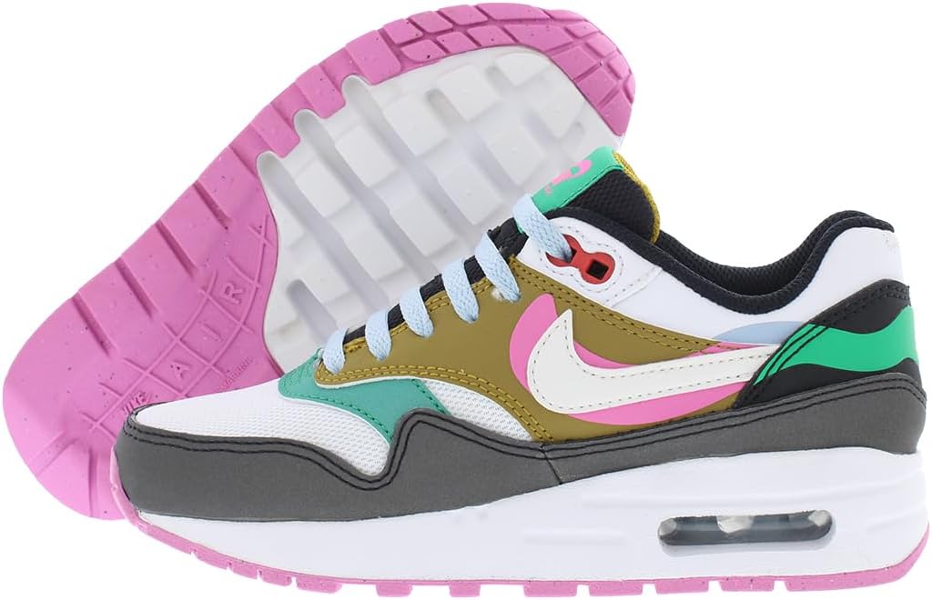 Кроссовки Nike Air Max 1 для мальчиков, белый/черный/розовый
Кроссовки Nike Air Max 1 для мальчиков, белый/черный/розовый