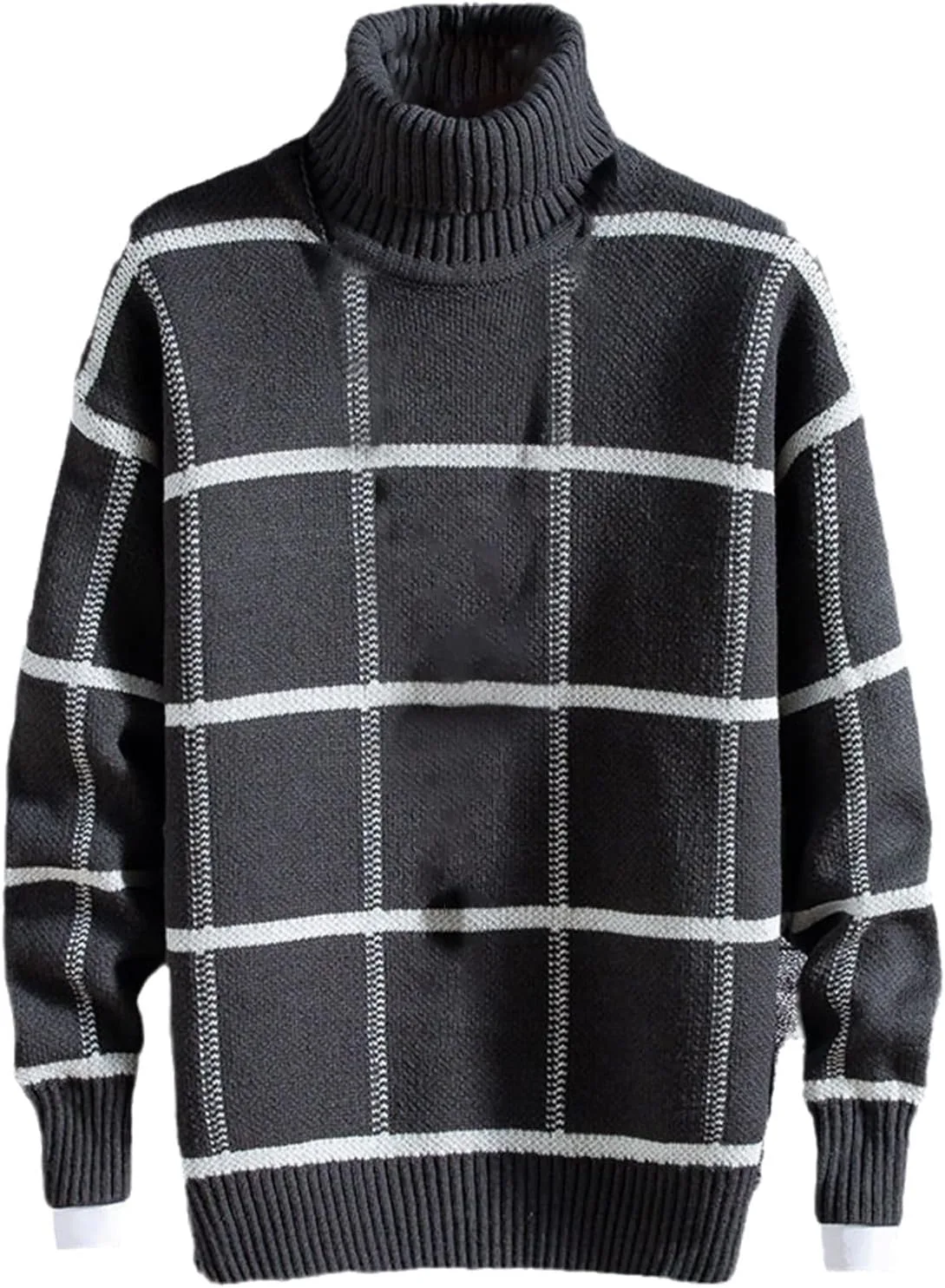 Рождественский свитер мужской зимний теплый с воротником HOURVNEI
Рождественский свитер мужской зимний теплый с воротником HOURVNEI