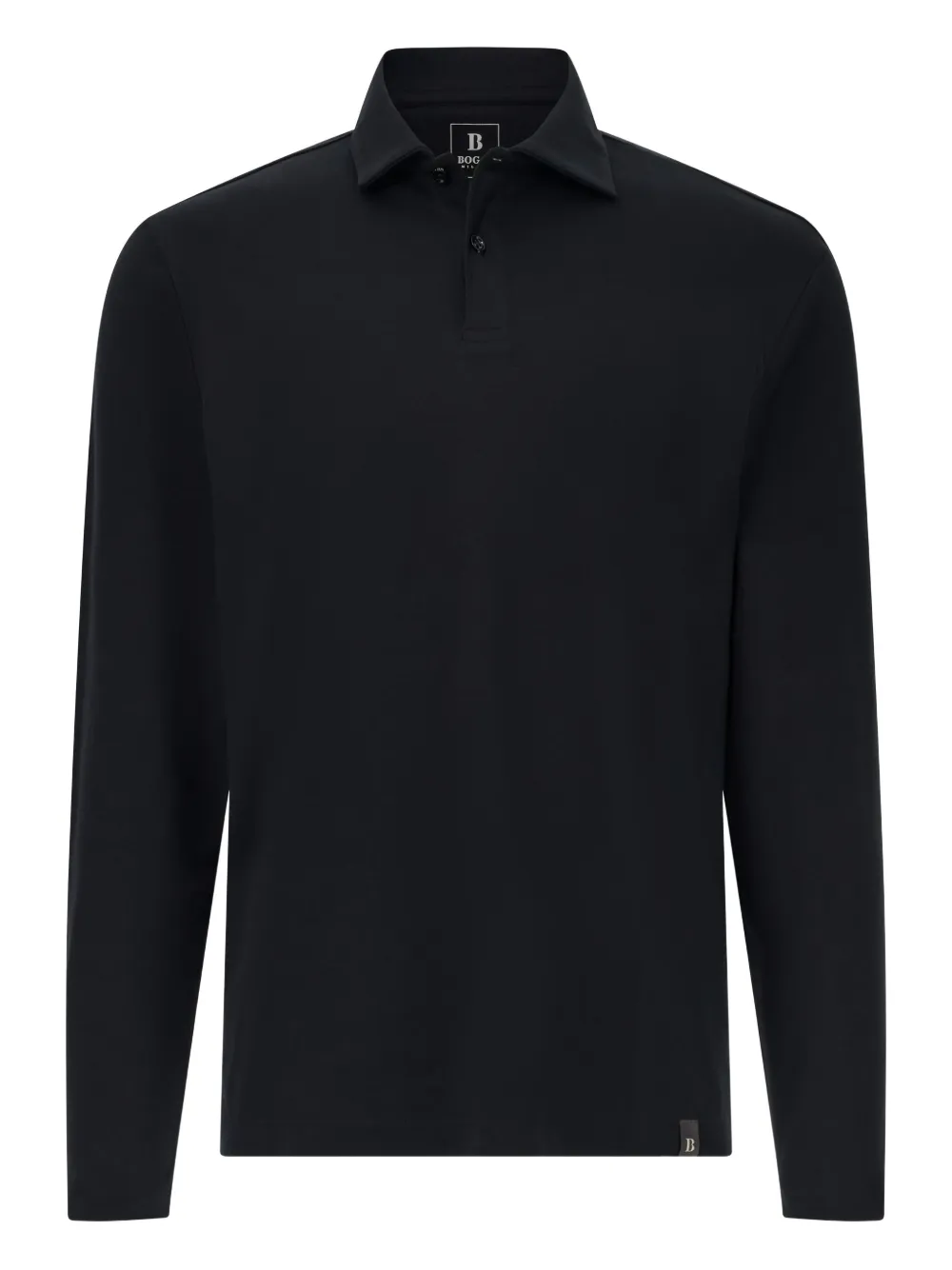 Поло из интерлока из пимского хлопка Boggi Milano, черный
Поло из интерлока из пимского хлопка Boggi Milano, черный