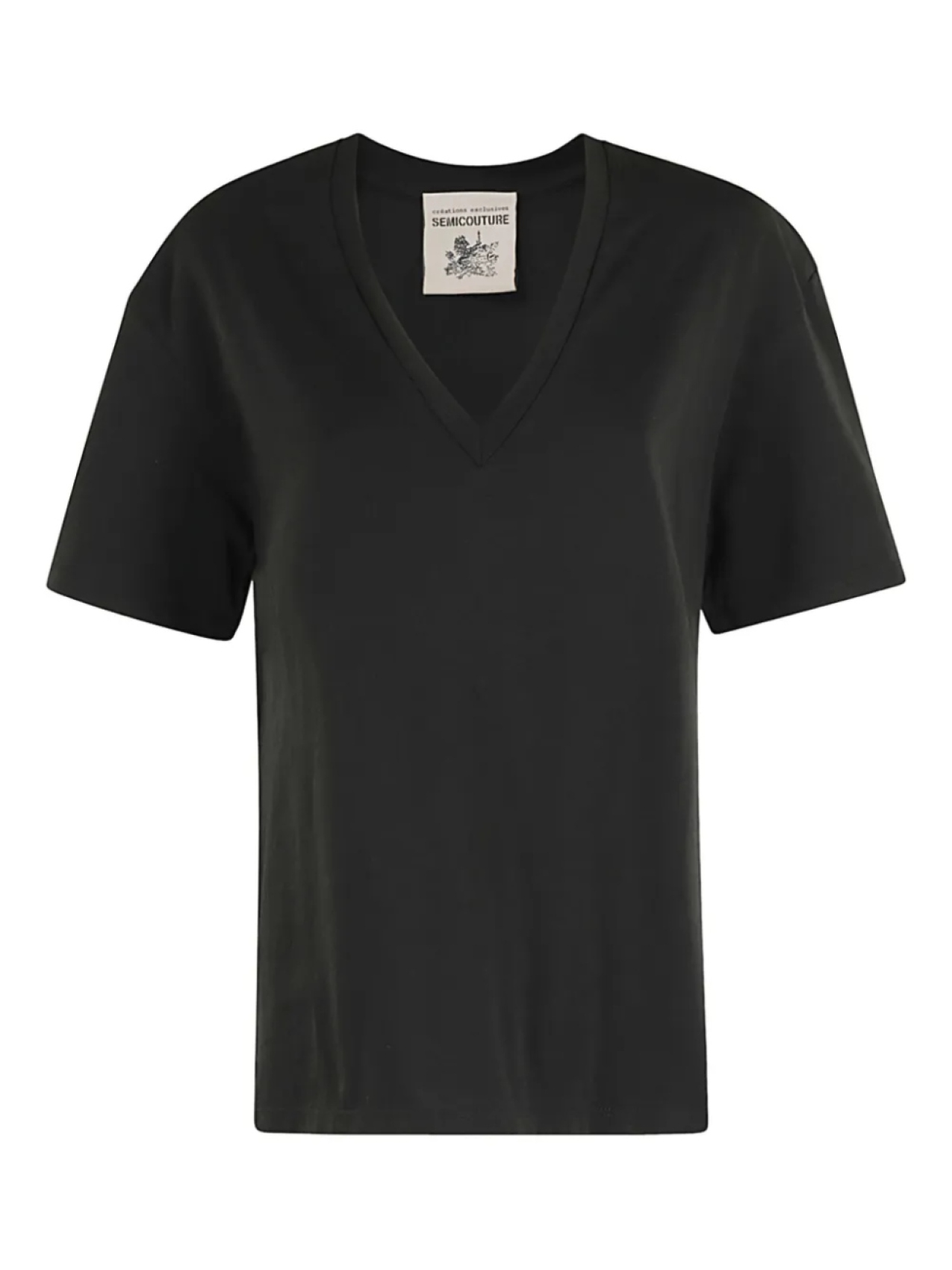 Футболка Жасмин от Semicouture, черный
Футболка Жасмин от Semicouture, черный