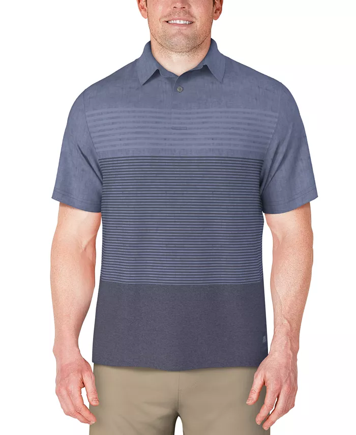 Мужская поло с потертостями и полосками PGA TOUR, синий
Мужская поло с потертостями и полосками PGA TOUR, синий