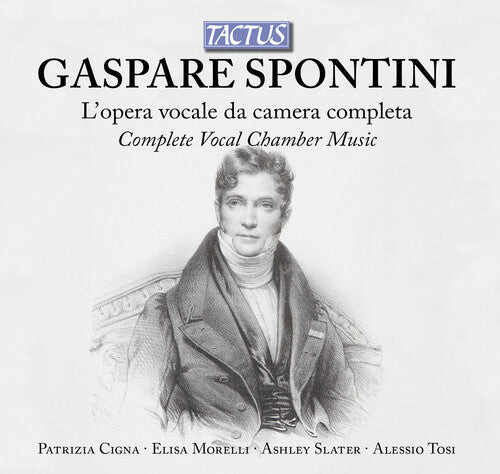 CD диск Spontini: Complete Chamber Vocal Works
CD диск Spontini: Complete Chamber Vocal Works