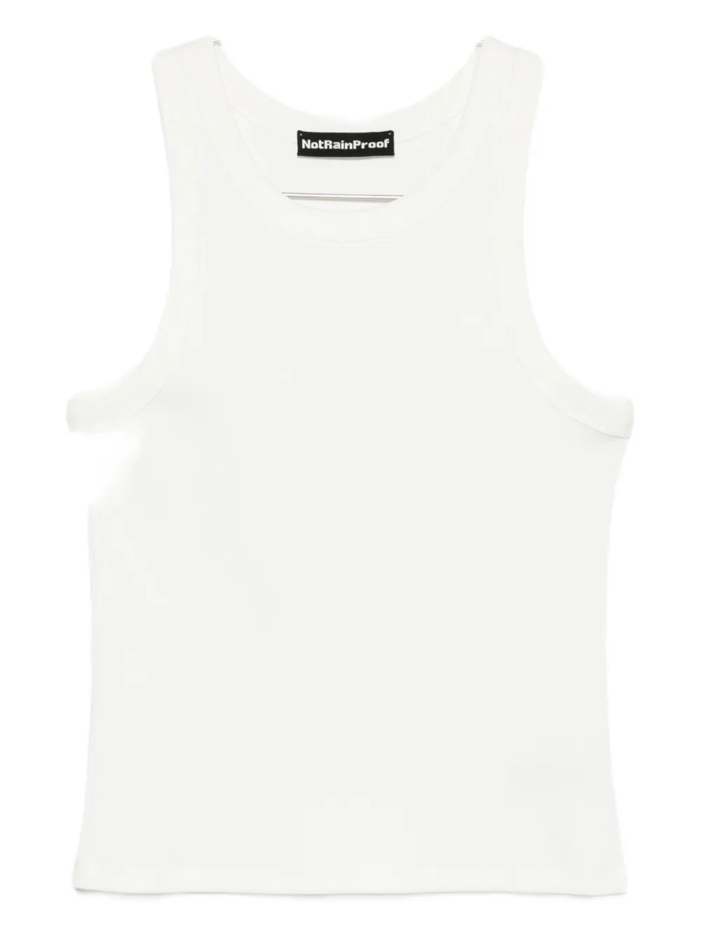 Майка из мелкого рубчика Notrainproof, белый
Майка из мелкого рубчика Notrainproof, белый