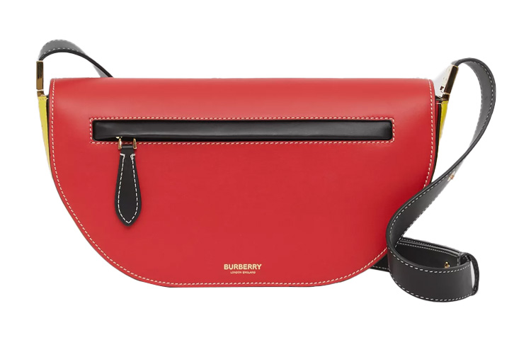 Трехцветная кожаная сумка через плечо в форме полумесяца портативная кроссбоди Burberry ярко-красная
Трехцветная кожаная сумка через плечо в форме полумесяца портативная кроссбоди Burberry ярко-красная