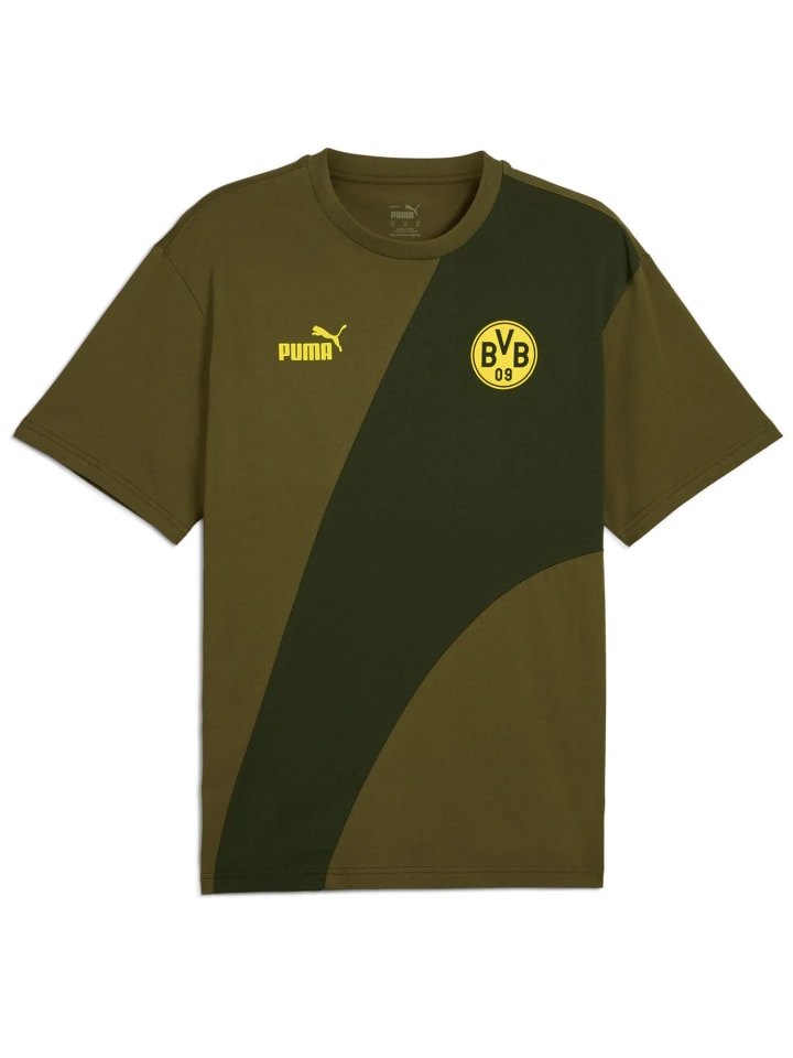 Брюки для тренировок и бега Puma BVB Borussia Dortmund ftblCulture+ T-shirt, зеленый
Брюки для тренировок и бега Puma BVB Borussia Dortmund ftblCulture+ T-shirt, зеленый