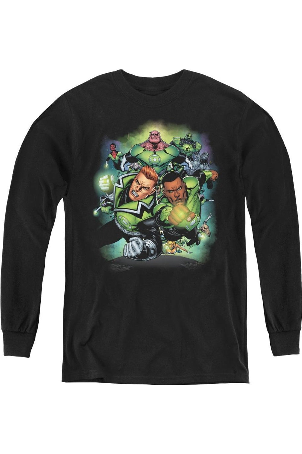 Футболка с длинным рукавом Green Lantern Corps #1 для молодежи Gildan
Футболка с длинным рукавом Green Lantern Corps #1 для молодежи Gildan
