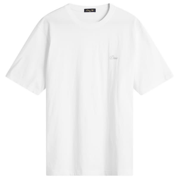 Футболка с небольшим логотипом, написанным курсивом Dime, белый
Футболка с небольшим логотипом, написанным курсивом Dime, белый