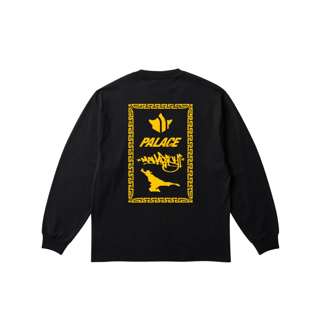 Maharishi Shaolin Tag лонгслив PALACE, черный
Maharishi Shaolin Tag лонгслив PALACE, черный