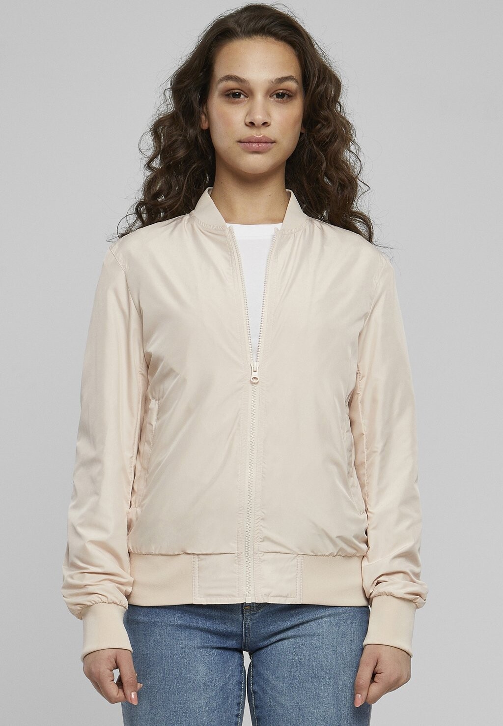 Куртка бомбер Urban Classics, светло-розовый
Куртка бомбер Urban Classics, светло-розовый