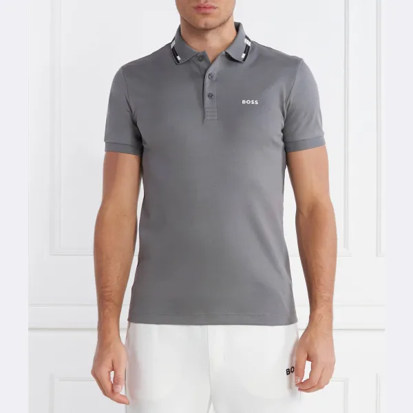 Рубашка поло узкого кроя Paule Boss, серый
Рубашка поло узкого кроя Paule Boss, серый