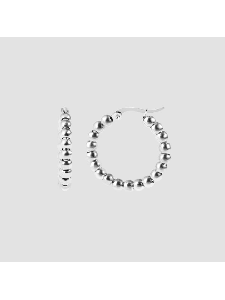 Adeliás Женские серьги - Серьги-кольца из нержавеющей стали с жемчужиной в серебристом исполнении
Adeliás Женские серьги - Серьги-кольца из нержавеющей стали с жемчужиной в серебристом исполнении