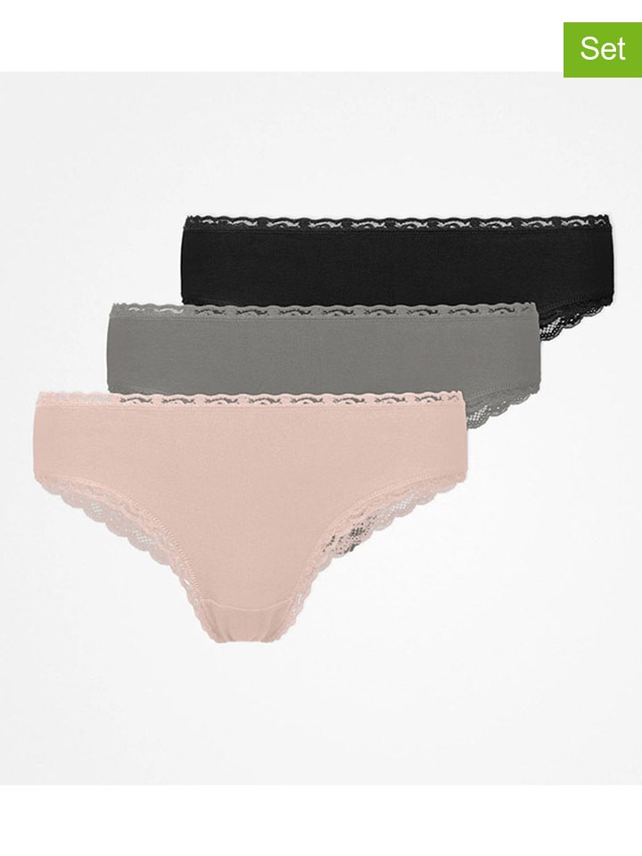 SNOCKS Комплект из 3 трусов цвета хаки/черный/бежевый
SNOCKS Комплект из 3 трусов цвета хаки/черный/бежевый