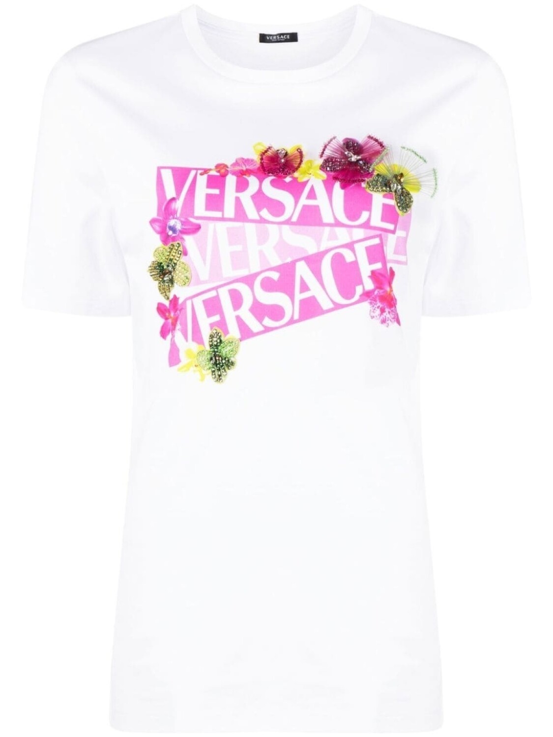 Versace футболка с логотипом, белый
Versace футболка с логотипом, белый