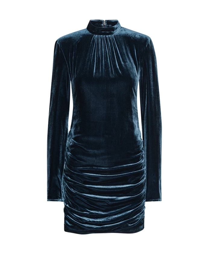 Бархатное мини-платье - графитовый Rotate Birger Christensen, синий
Бархатное мини-платье - графитовый Rotate Birger Christensen, синий