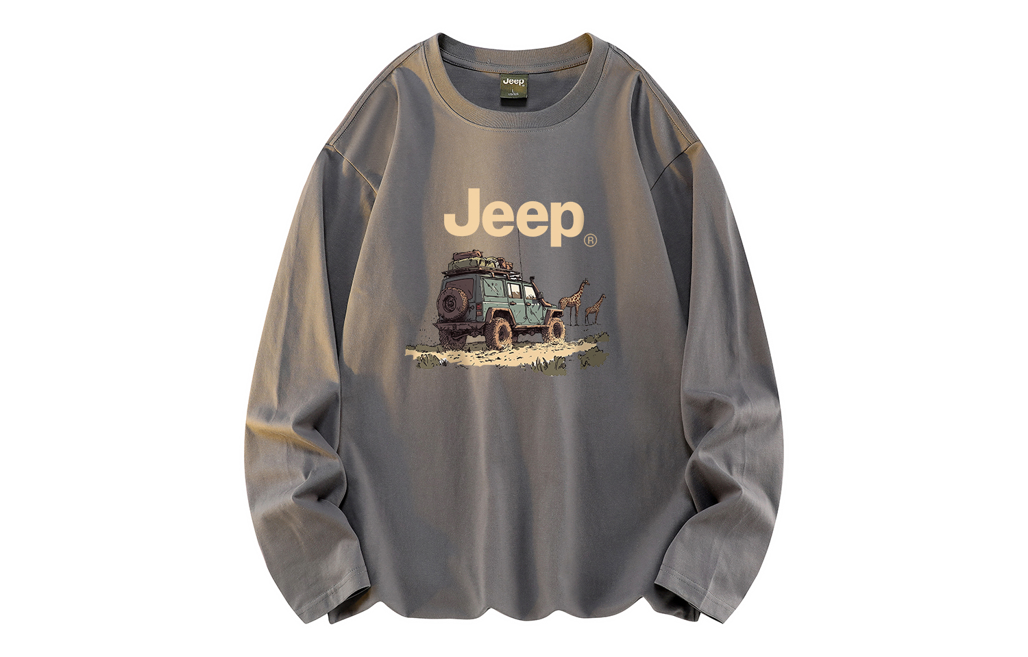 Футболка Unisex Crew Neck Moderate Straight Fit Jeep, темно-серый
Футболка Unisex Crew Neck Moderate Straight Fit Jeep, темно-серый