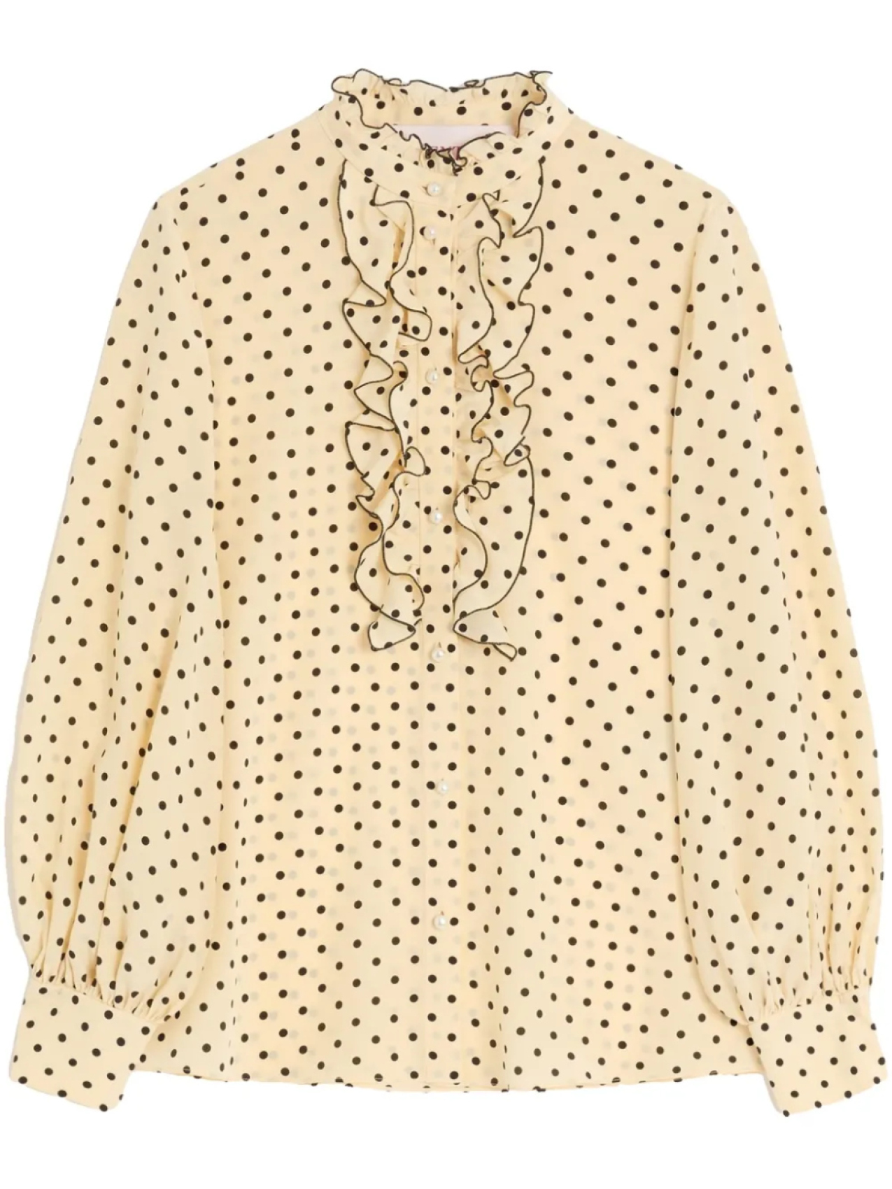 Рубашка Valentino Garavani в горошек, нейтральный
Рубашка Valentino Garavani в горошек, нейтральный