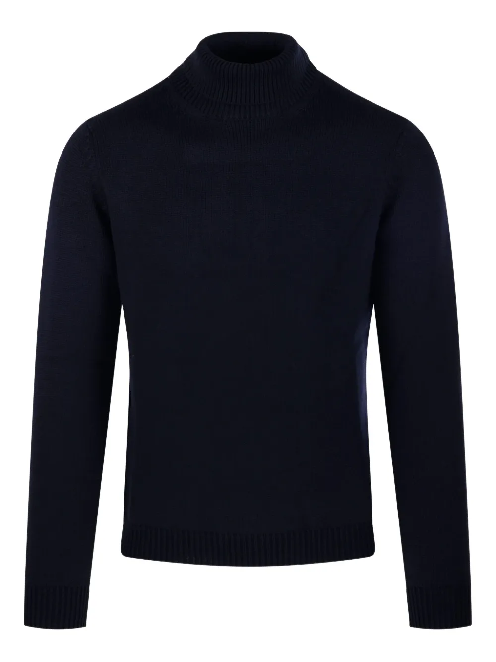 Шерстяной свитер с высоким воротником Roberto Collina, синий
Шерстяной свитер с высоким воротником Roberto Collina, синий