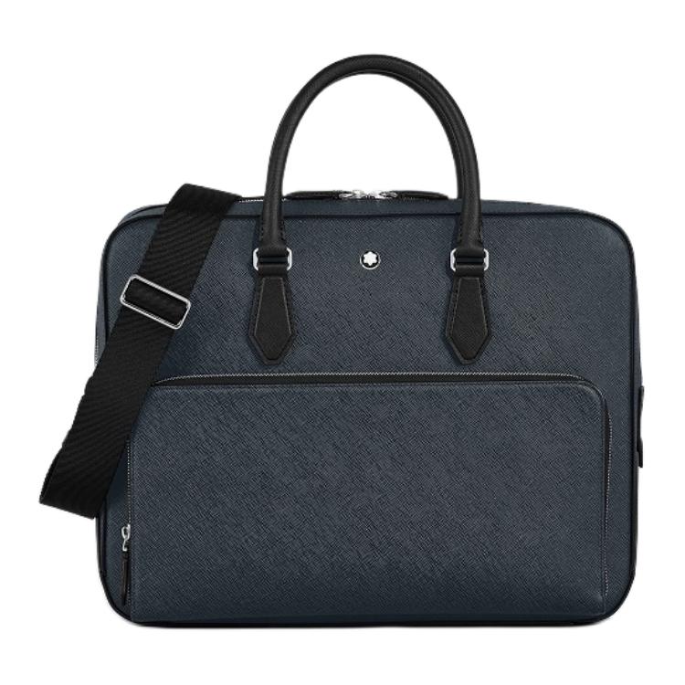 MONTBLANC Кожаный портфель средний мужской чернильно-синий
MONTBLANC Кожаный портфель средний мужской чернильно-синий