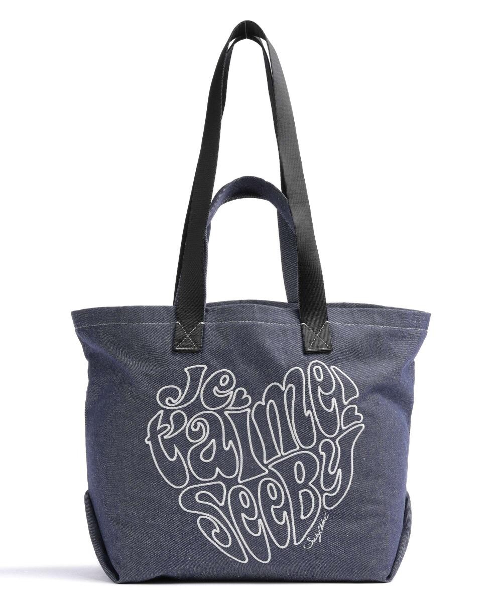 See By Bye шоппер из хлопка See By Chloé, синий
See By Bye шоппер из хлопка See By Chloé, синий