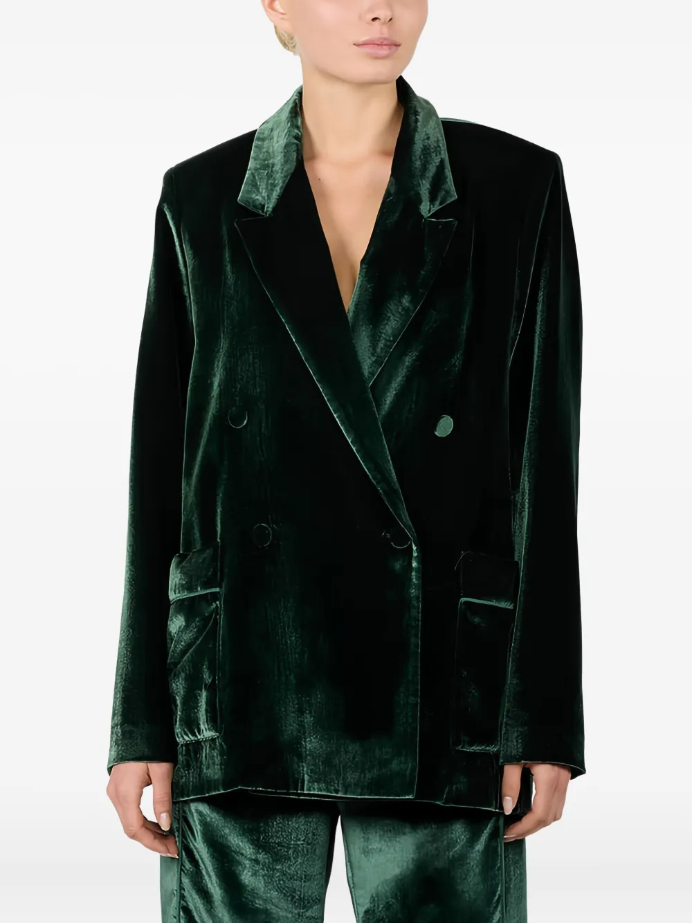 Вельветовый двубортный пиджак F.R.S For Restless Sleepers, зеленый
Вельветовый двубортный пиджак F.R.S For Restless Sleepers, зеленый