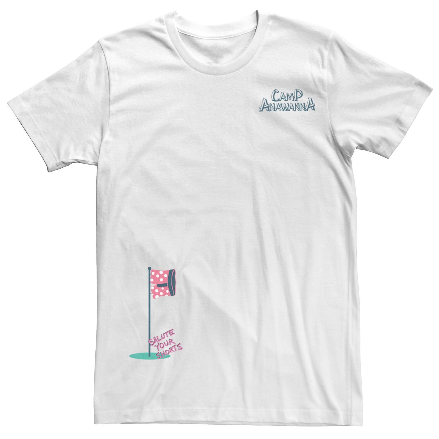 Мужская футболка Salute Your Shorts Camp Anawanna с левой грудью Nickelodeon
Мужская футболка Salute Your Shorts Camp Anawanna с левой грудью Nickelodeon
