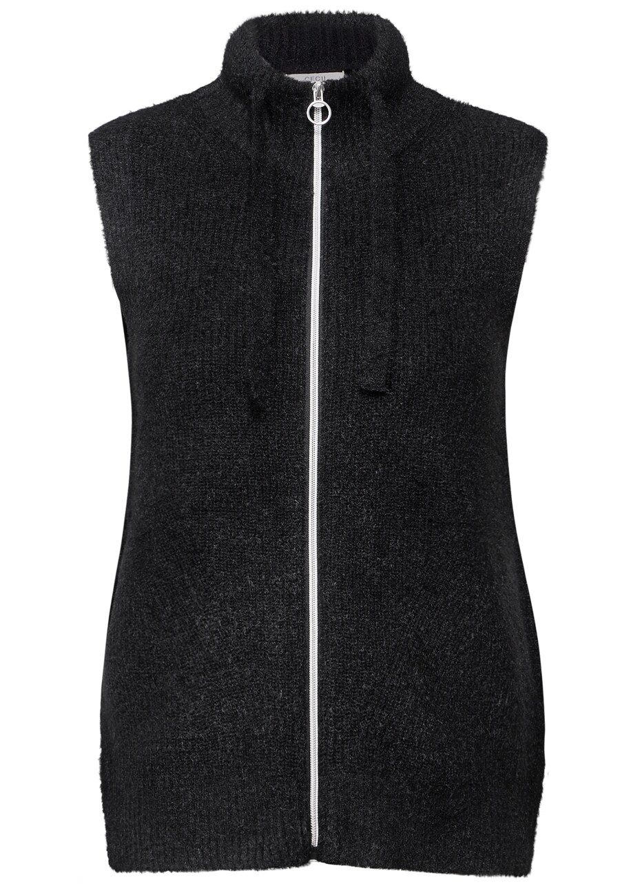 Вязаный жилет CECIL, черный
Вязаный жилет CECIL, черный