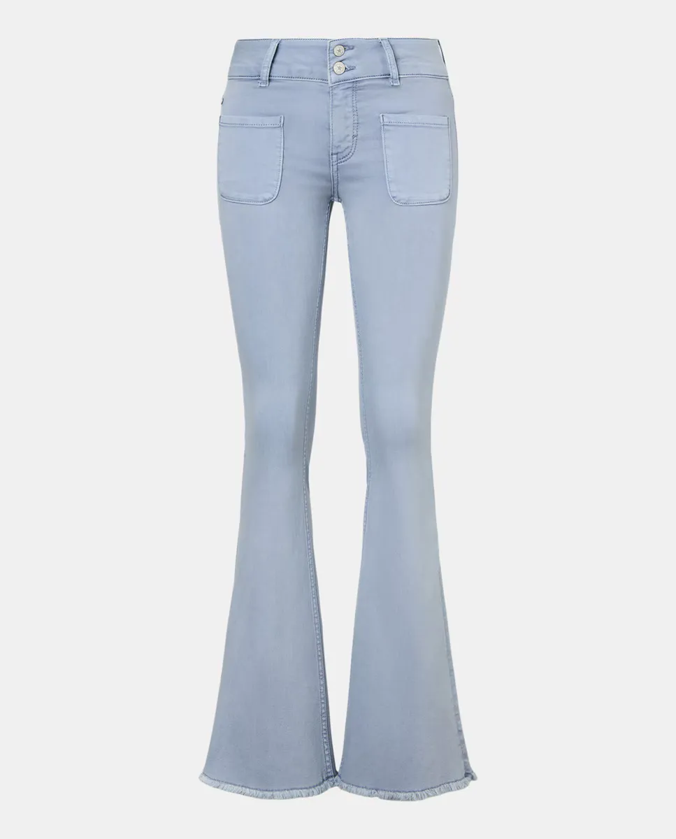 Женские джинсы-клеш с эффектом стрейч Green Coast, цвет Ceruelo
Женские джинсы-клеш с эффектом стрейч Green Coast, цвет Ceruelo