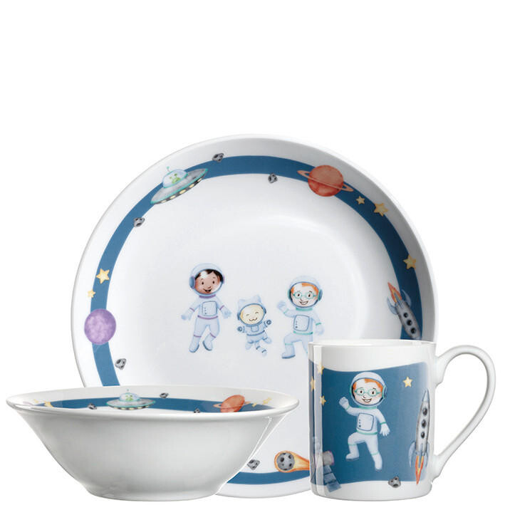 Набор детской посуды Leonardo, синий/белый
Набор детской посуды Leonardo, синий/белый