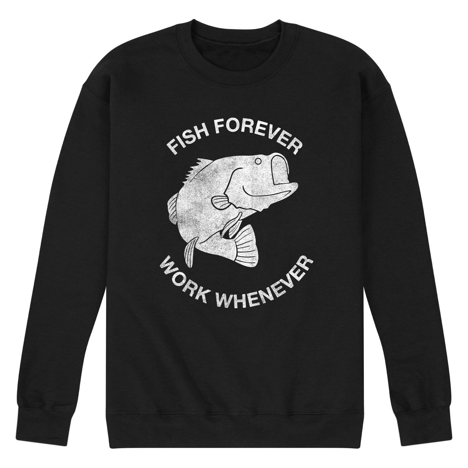 Мужской свитшот Fish Forever Work Whenever Licensed Character
Мужской свитшот Fish Forever Work Whenever Licensed Character
