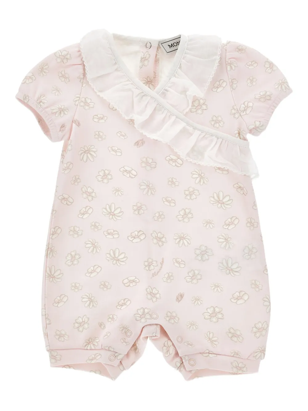 Ромпер с оборками и цветочным принтом Monnalisa, розовый
Ромпер с оборками и цветочным принтом Monnalisa, розовый