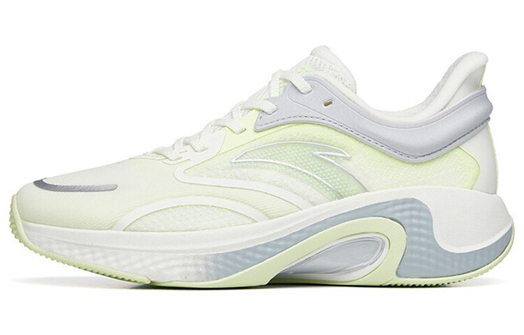 Кроссовки женские с низким верхом цвета слоновой кости/флуоресцентный светящийся зеленый/чип-серый Anta
Кроссовки женские с низким верхом цвета слоновой кости/флуоресцентный светящийся зеленый/чип-серый Anta