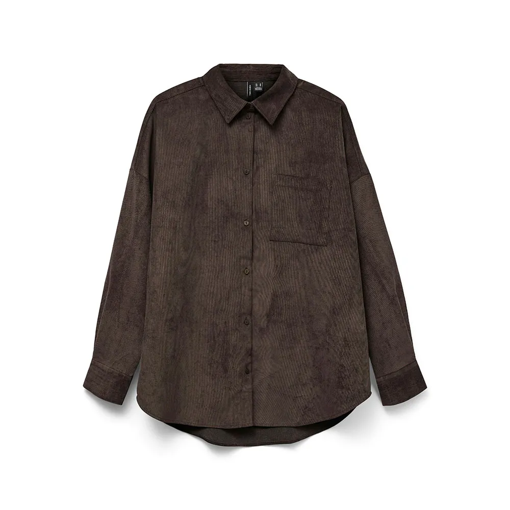 Рубашка с длинным рукавом Vero Moda Sanne Courderoy, коричневый
Рубашка с длинным рукавом Vero Moda Sanne Courderoy, коричневый