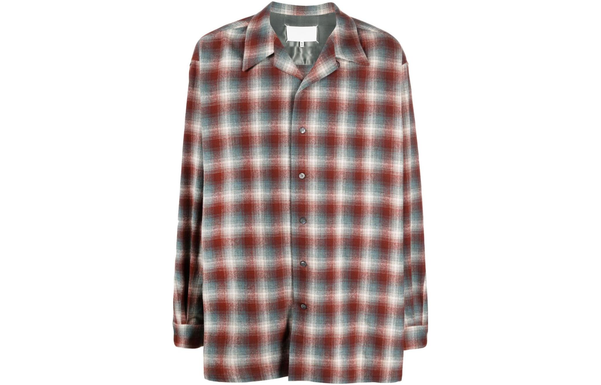 Клетчатая рубашка из шерсти Pendleton Maison Margiela, мультиколор
Клетчатая рубашка из шерсти Pendleton Maison Margiela, мультиколор