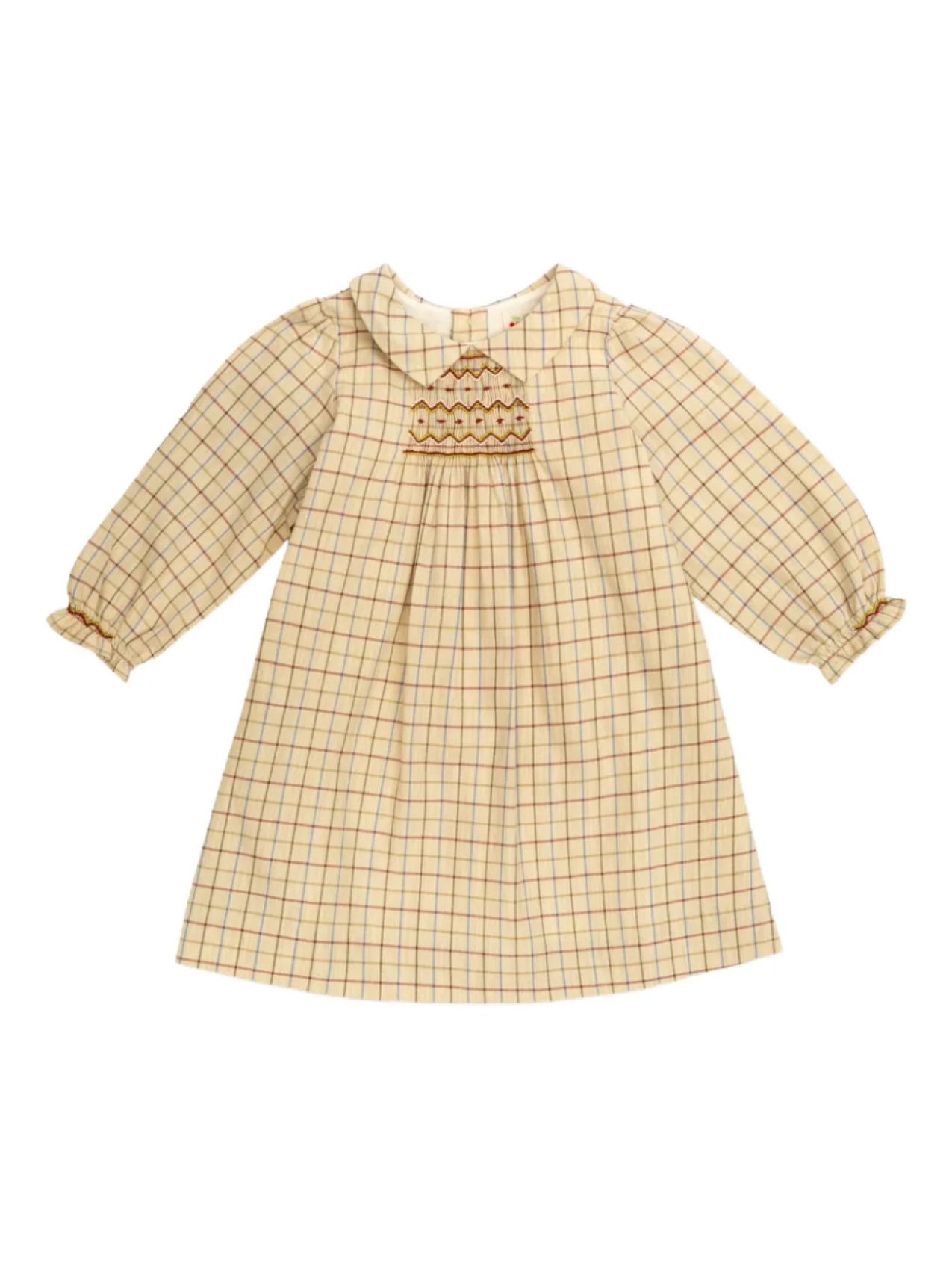 Платье в сборку в клетку Bonpoint, нейтральный
Платье в сборку в клетку Bonpoint, нейтральный
