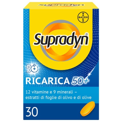 Supradyn Refill 50+ Bayer 30 таблеток Bayer Spa
Supradyn Refill 50+ Bayer 30 таблеток Bayer Spa
