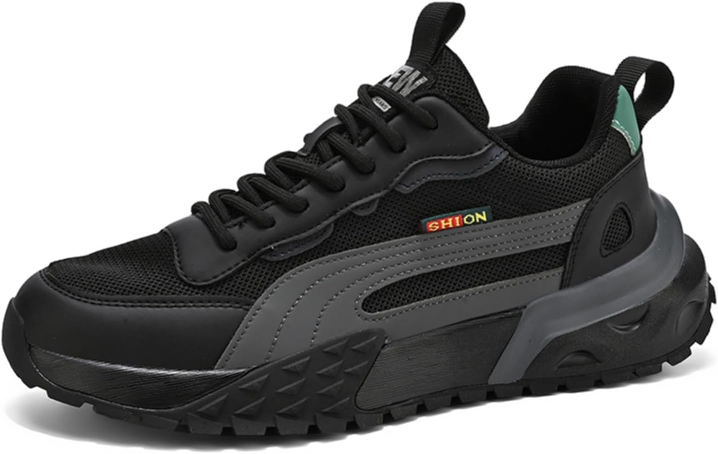 Мужские модные дышащие кроссовки на шнуровке, стильные повседневные нескользящие обувь, подходящие для бега, прогулок, работы и ежедневного использования Aokisx, черный
Мужские модные дышащие кроссовки на шнуровке, стильные повседневные нескользящие обувь, подходящие для бега, прогулок, работы и ежедневного использования Aokisx, черный