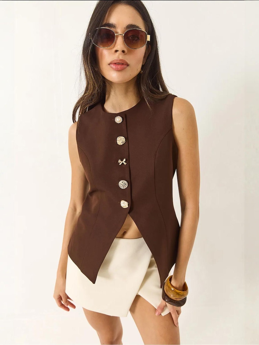 Жилет Bianco Lucci, мокко
Жилет Bianco Lucci, мокко