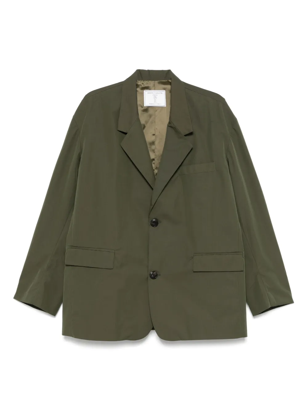 Однобортный пиджак Société Anonyme, зеленый
Однобортный пиджак Société Anonyme, зеленый