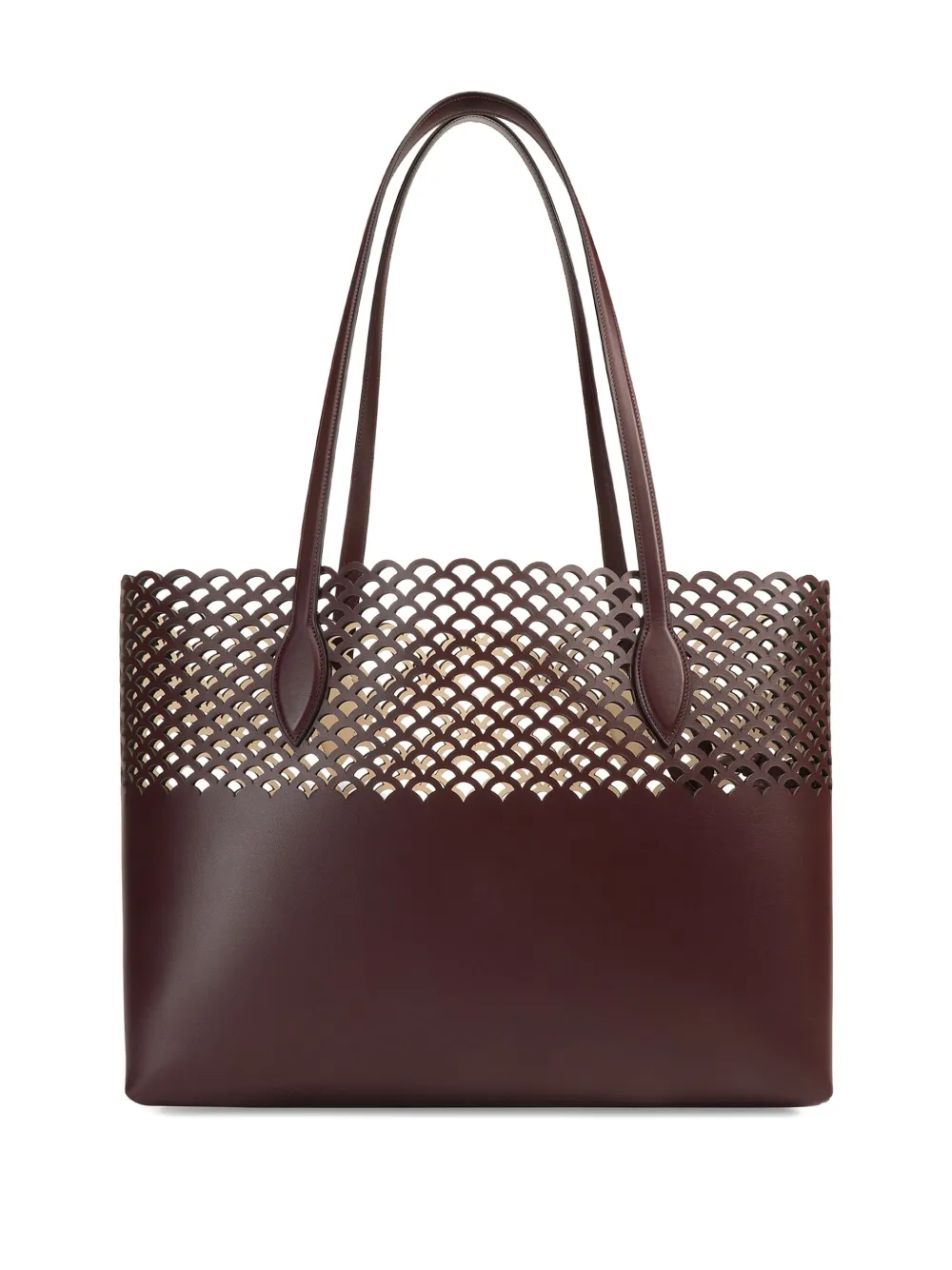 Сумка-тоут Sr Mermaid из кожи с отделкой в виде гребешков Sergio Rossi, коричневый
Сумка-тоут Sr Mermaid из кожи с отделкой в виде гребешков Sergio Rossi, коричневый