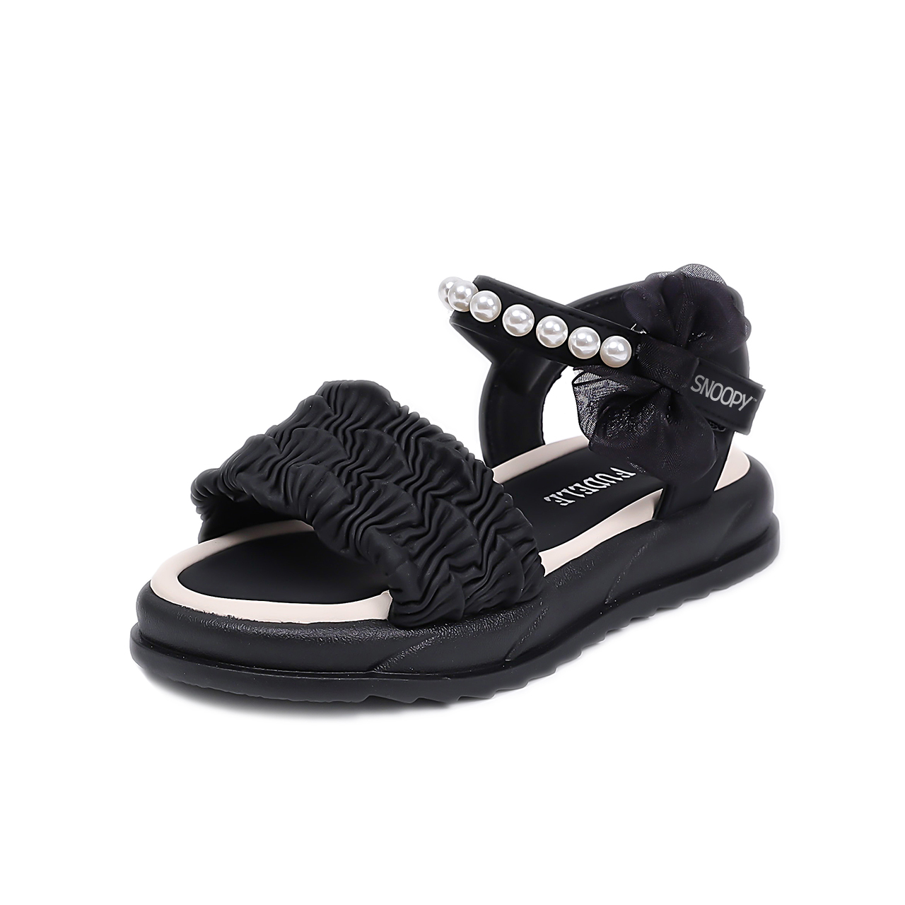 Детские сандалии с низким верхом, устойчивые к истиранию и отскоку, противоскользящие SNOOPY, черный
Детские сандалии с низким верхом, устойчивые к истиранию и отскоку, противоскользящие SNOOPY, черный