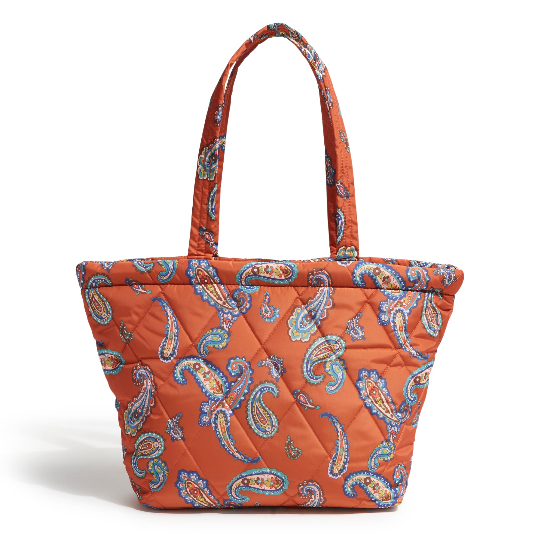 Ультралегкая маленькая сумка-тоут с поперечным дизайном Vera Bradley, Manor Paisley
Ультралегкая маленькая сумка-тоут с поперечным дизайном Vera Bradley, Manor Paisley