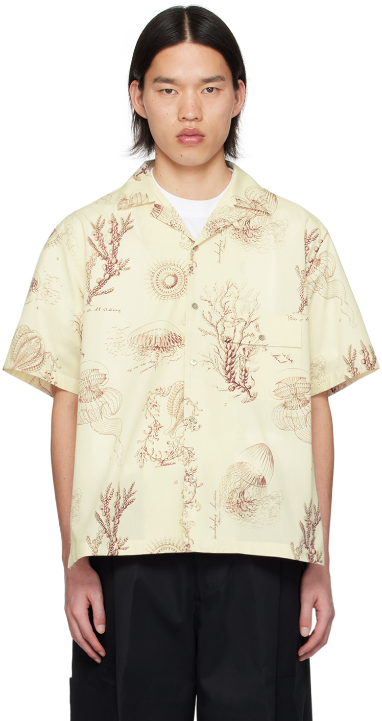 Рубашка с графическим принтом Off-White WOOYOUNGMI
Рубашка с графическим принтом Off-White WOOYOUNGMI