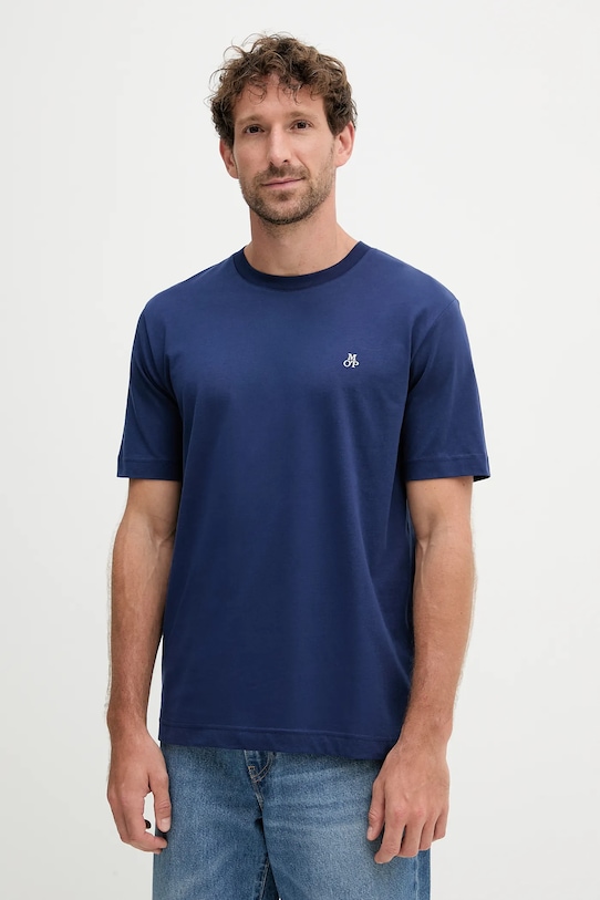 Хлопковая футболка Marc O'Polo, темно-синий 
Хлопковая футболка Marc O'Polo, темно-синий