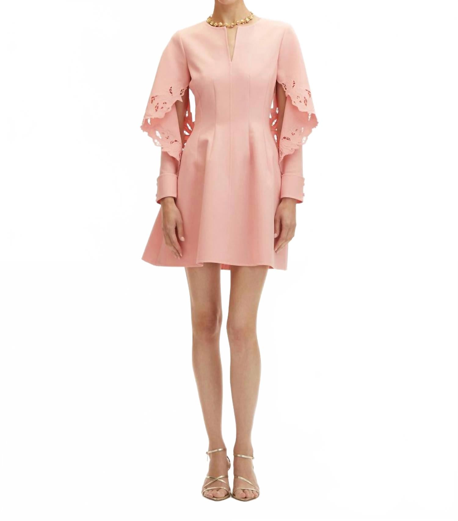 Платье с цветочной вышивкой в оттенке чайной розы Oscar de la Renta, розовый
Платье с цветочной вышивкой в оттенке чайной розы Oscar de la Renta, розовый