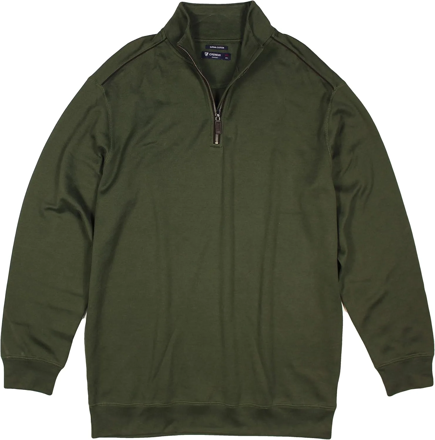 Cremieux Big and Tall свитер-пуловер с воротником-стойкой и молнией на четверть из мягкого джерси Supima Cotton
Cremieux Big and Tall свитер-пуловер с воротником-стойкой и молнией на четверть из мягкого джерси Supima Cotton