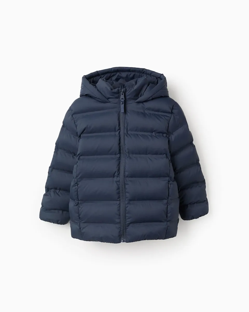 Детская утепленная парка с капюшоном Zippy, темно-синий 
Детская утепленная парка с капюшоном Zippy, темно-синий