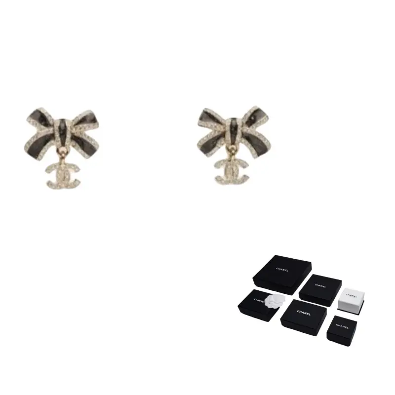 CHANEL Металлические серьги-гвоздики Unisex Black
CHANEL Металлические серьги-гвоздики Unisex Black